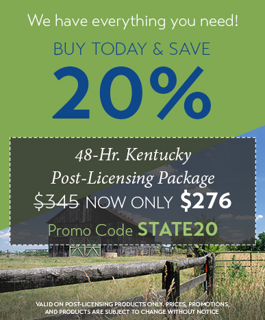 Kentucky CE Real Estate Classes Online